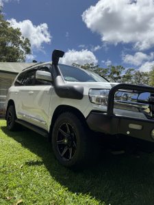 Mobile car detailing Noosa van parked in Sunrise Beach