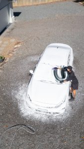 Noosa car detailing – paint decontamination with clay bar to remove tar and fallout