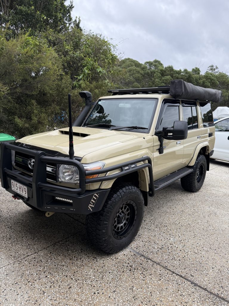 Toyota LandCruiser 4WD after a full detail