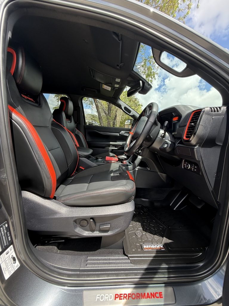 Ford interior after a full interior detail